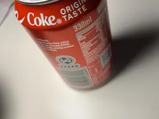 Tom men god cola dåse