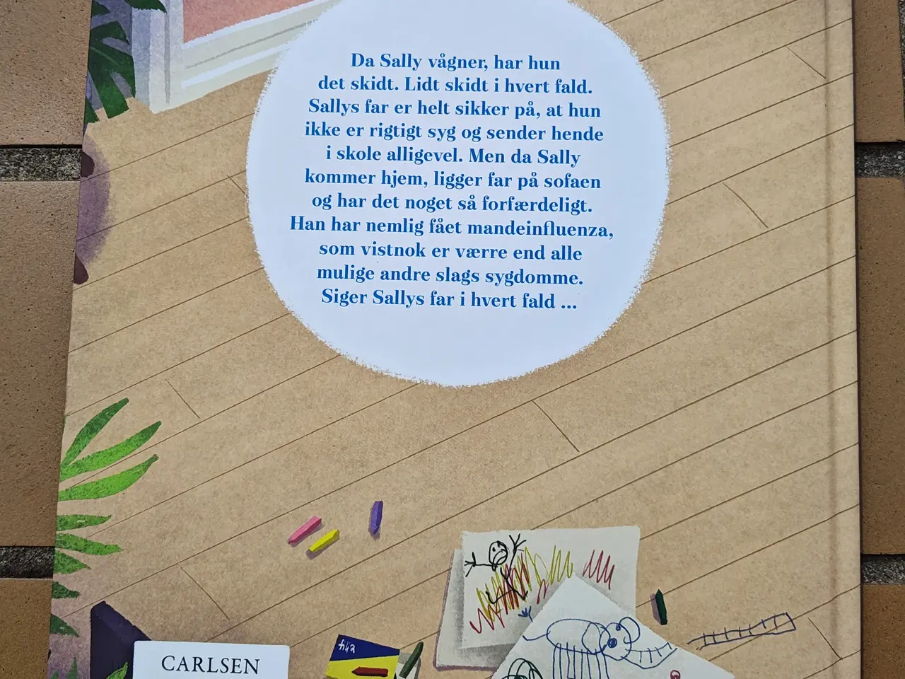 Billede 2 - Sallys far har mandeinfluenza BOG
