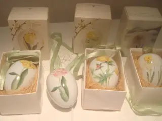 KGL påskeæg (GÅSEÆG 10 cm høje) Royal Copenhagen.