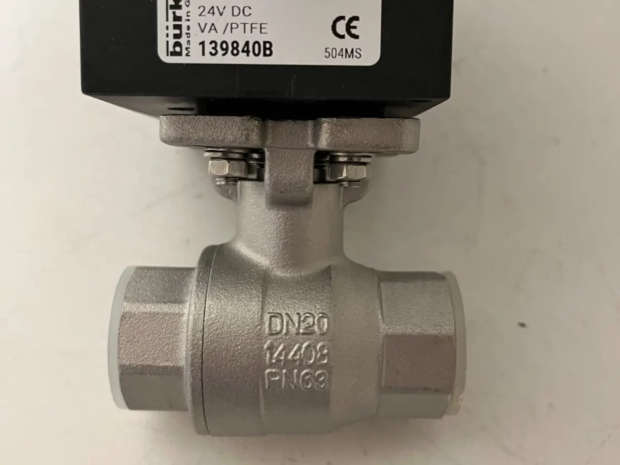 Billede 6 - Bürkert 2664-2-0-D024 Electric Ball ventil DN20 DC