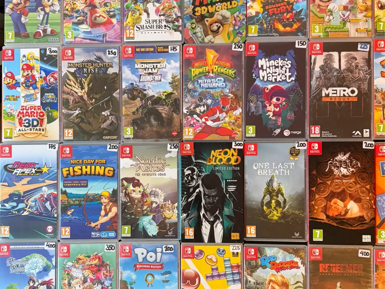 Billede 13 - Over 200 Stk Nintendo Switch Spil Separate Priser