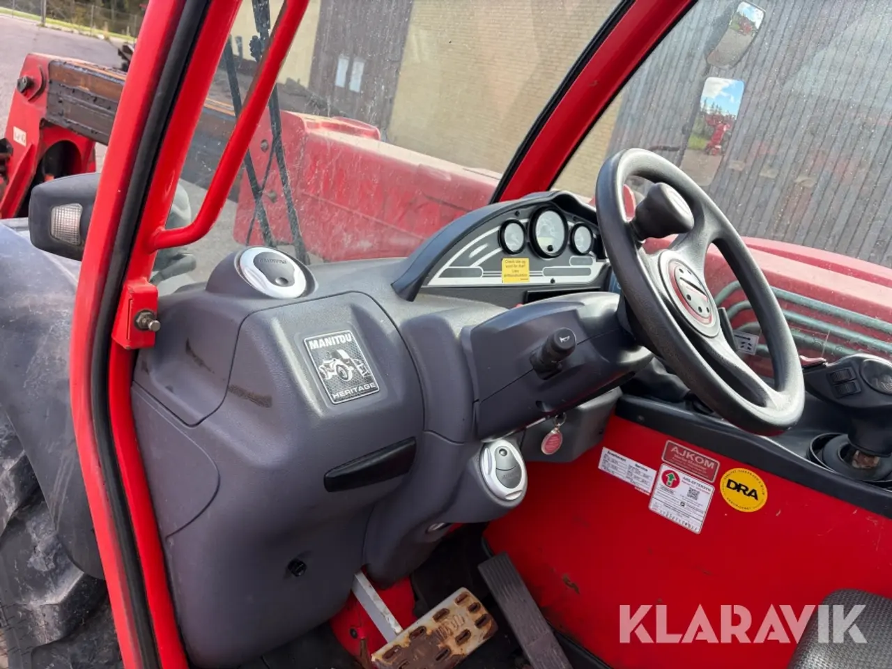 Billede 11 - Teleskoplæsser Manitou MT 732 med gafler