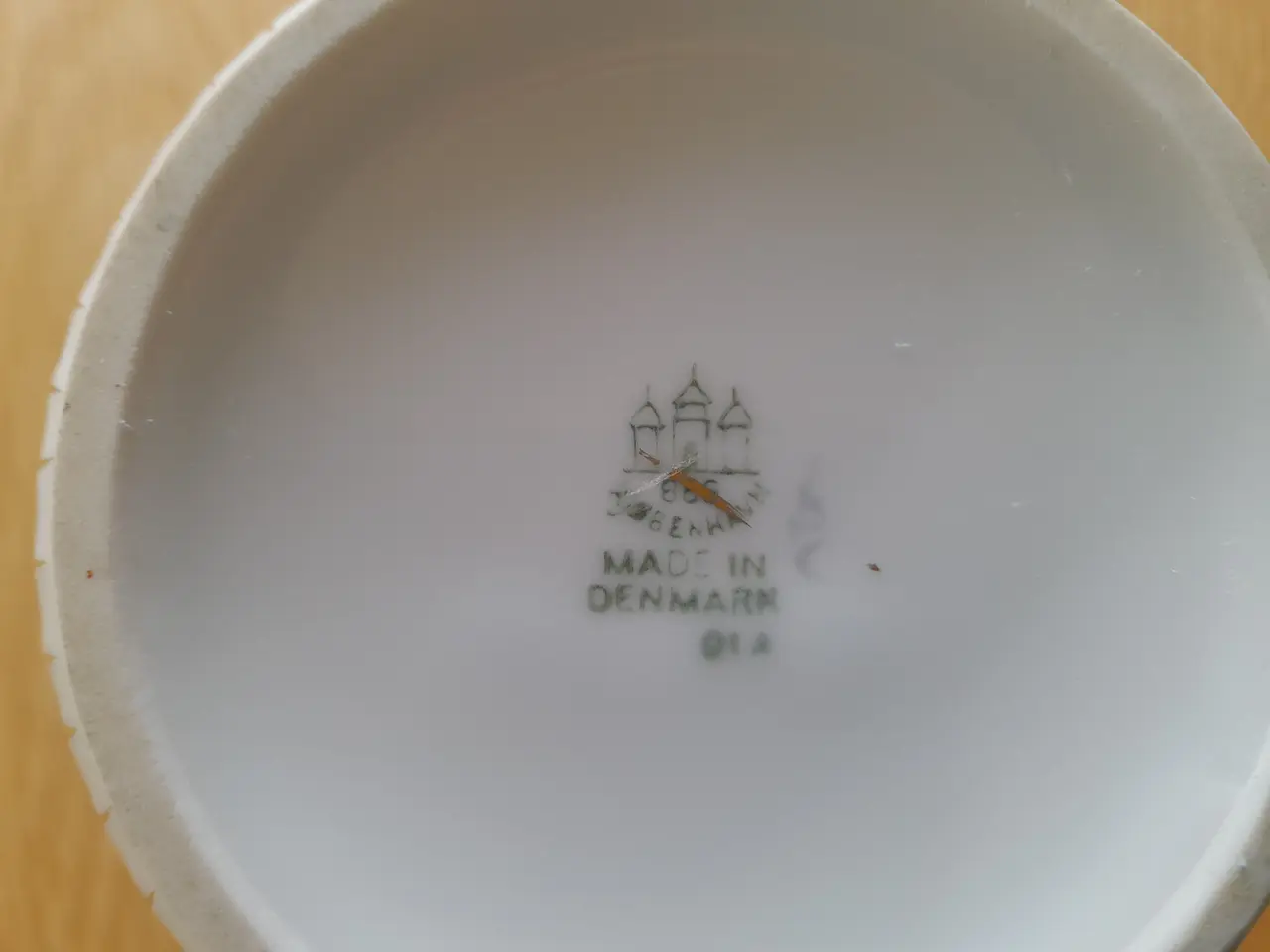 Billede 3 - Måge med guld kaffekande.