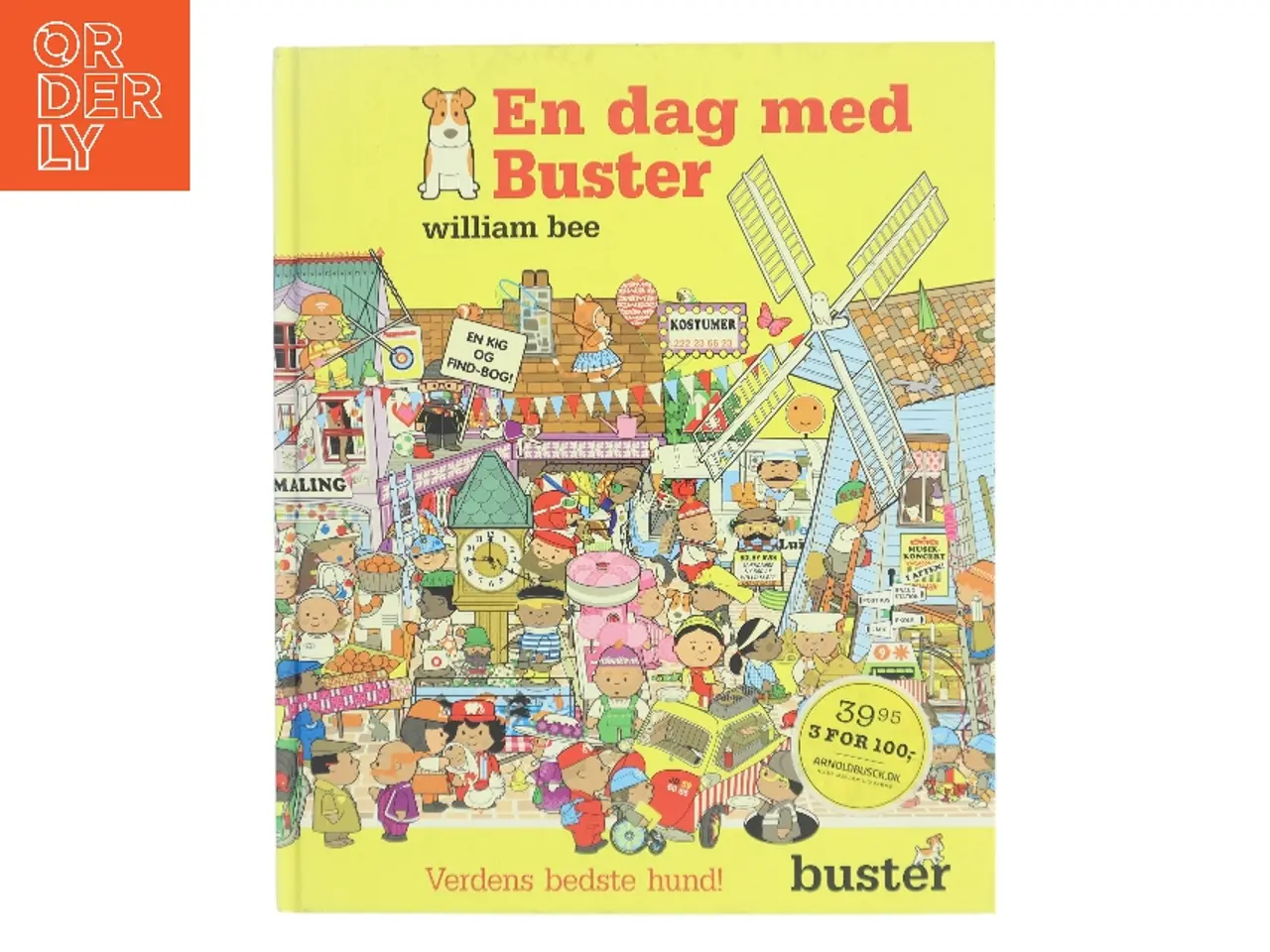 Billede 1 - En dag med Buster af William Bee (Bog)
