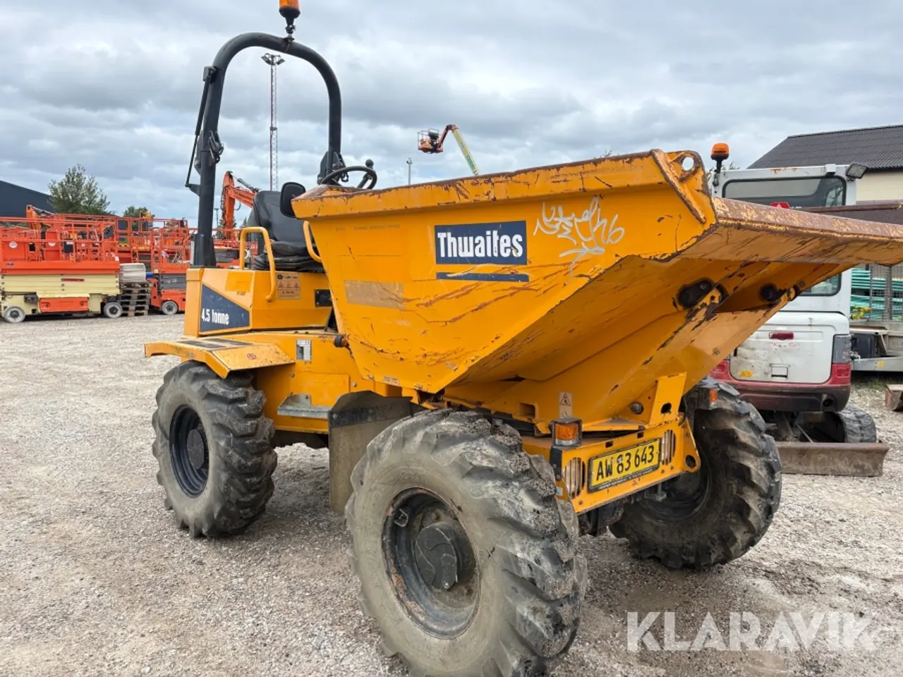 Billede 2 - Dumper 4.5 tonne Thwaites Mach444