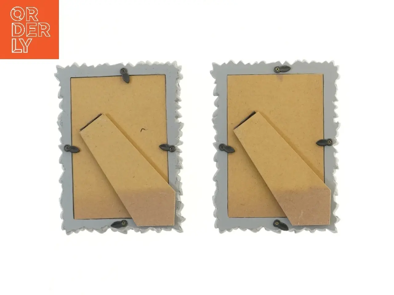 Billede 2 - Dekorative blomsterbillederammer (str. 18,5x13,5 cm)