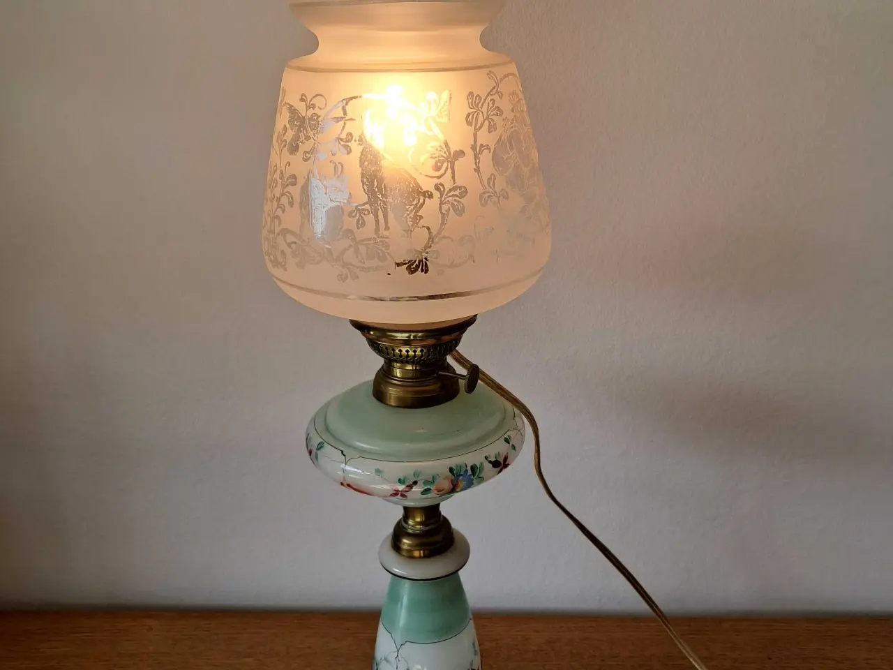 Billede 1 - Gammel lampe 