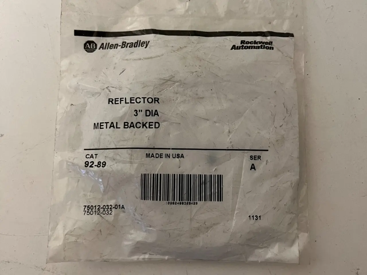 Billede 4 - Allen‑Bradley 92‑89 Reflector 3" Dia Metal Backed