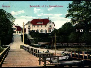 Troense - Badehotellet set fra Dampskibsbroen - W.K.F. 1001 - Brugt
