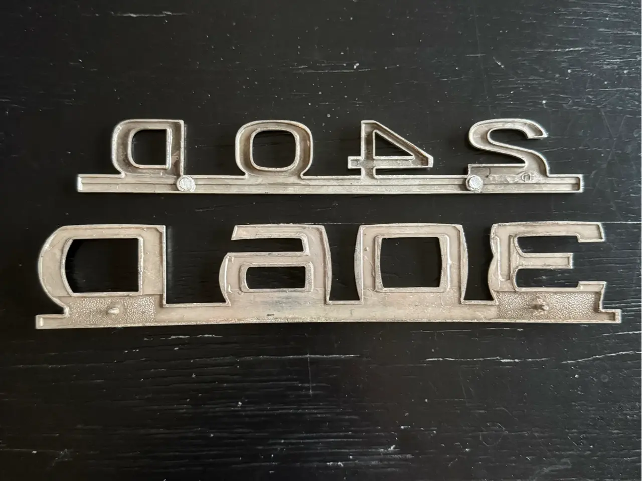 Billede 5 - Mercedes 240D og 306D logo/emblem