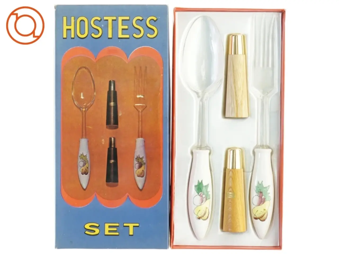 Billede 1 - Vintage 'Hostess' serveringssæt fra Hostess