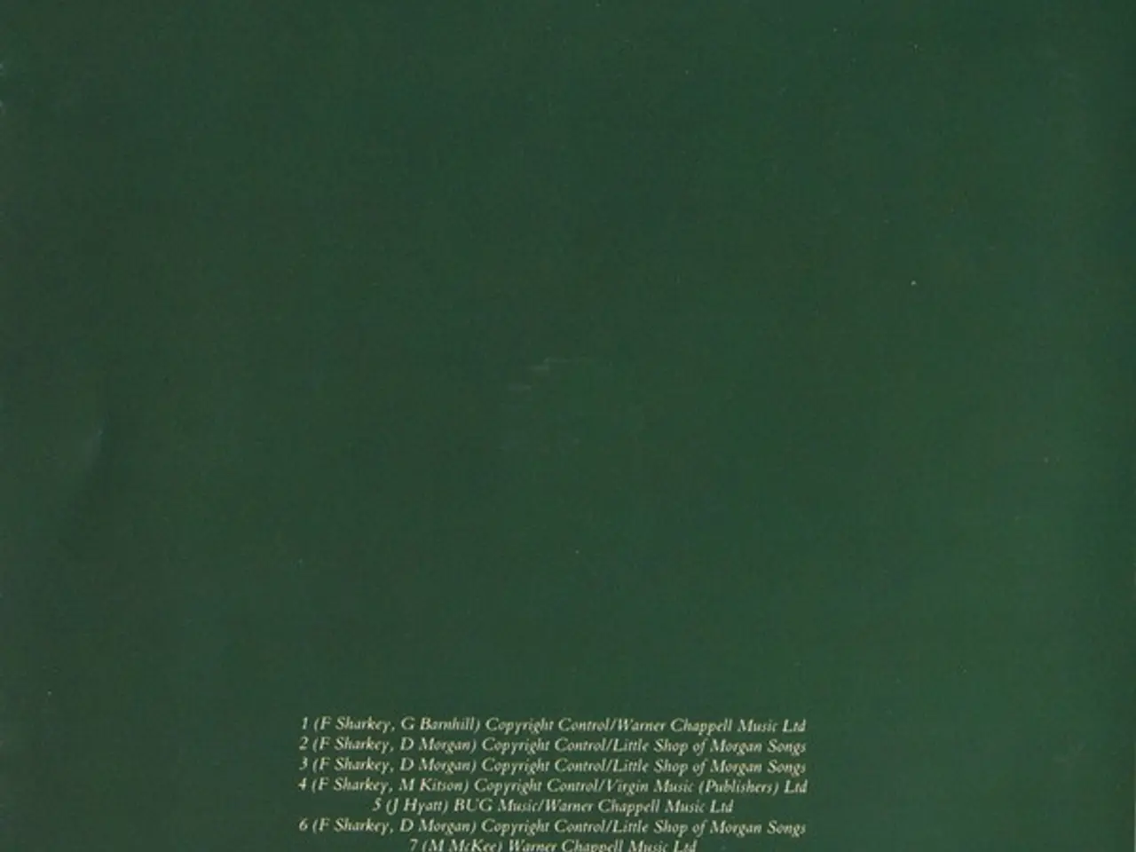 Billede 7 - Feargal Sharkey – Songs From The Mardi Gras – CD