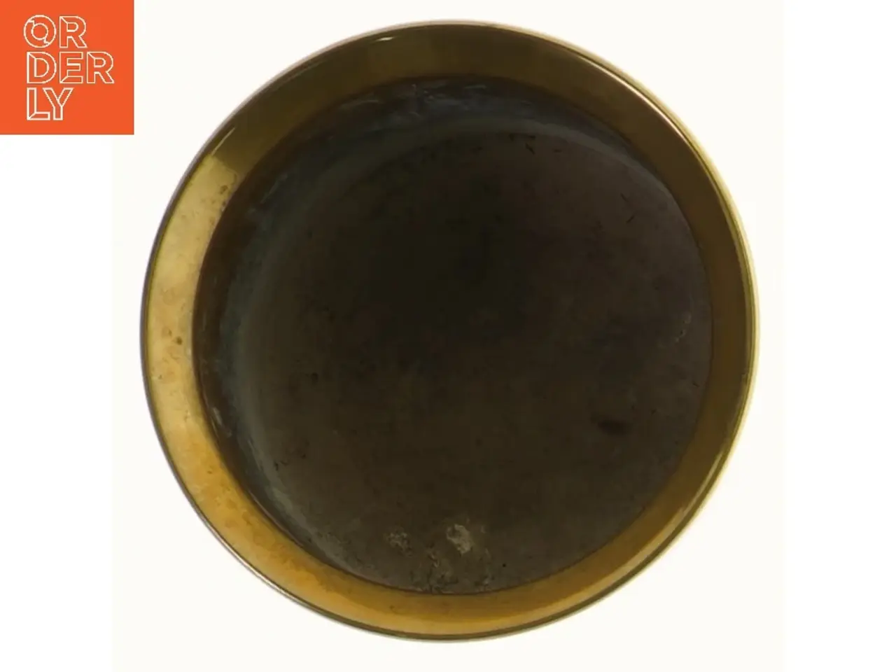 Billede 2 - Messing vase (str. Ø 13x8,5 cm)