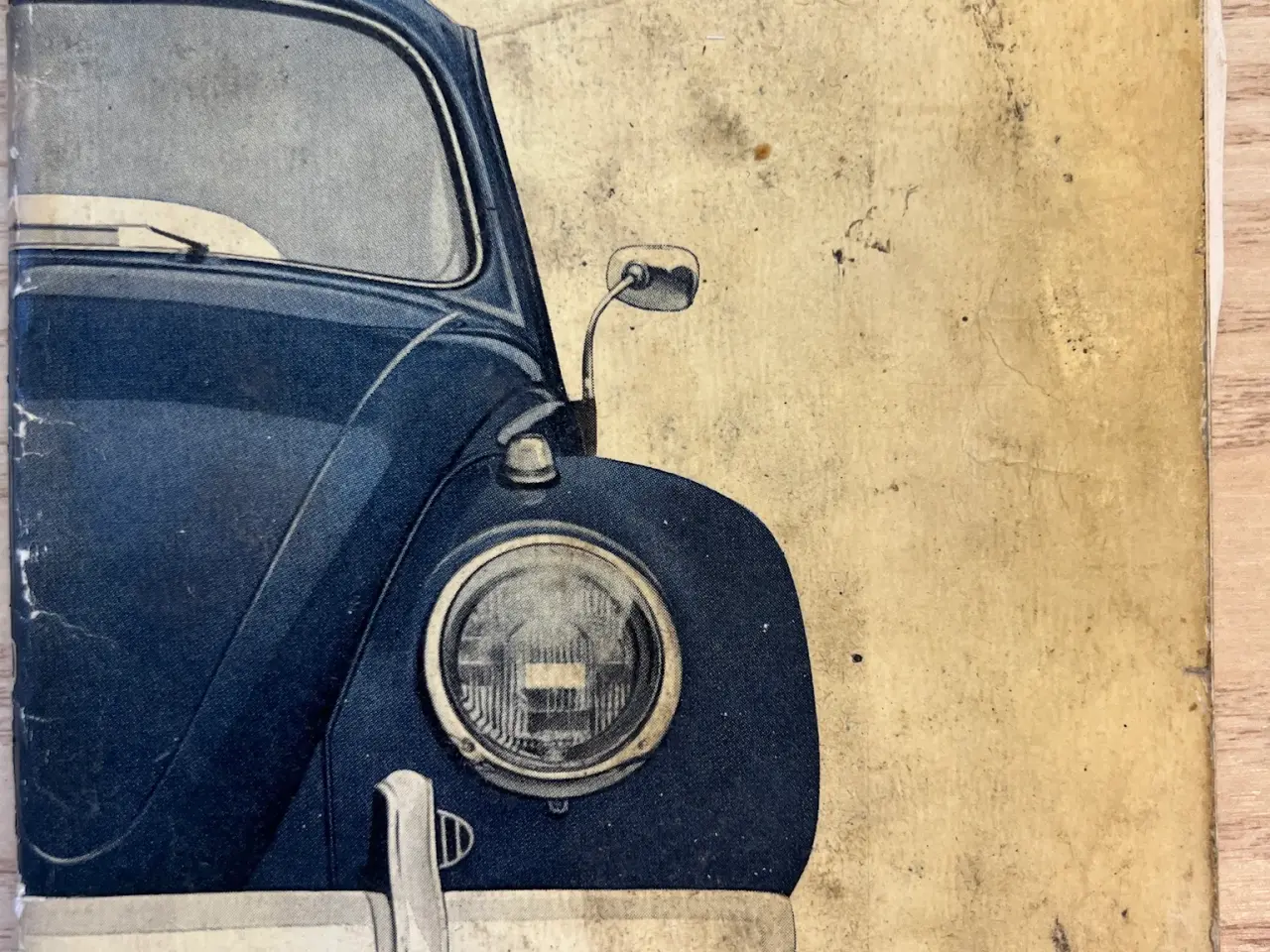 Billede 1 - VW Bobbel 1300 Instruktionsbog 1963