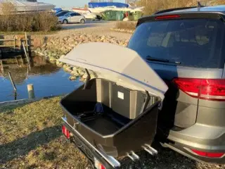 Bagageboks til anhængertræk udlejes