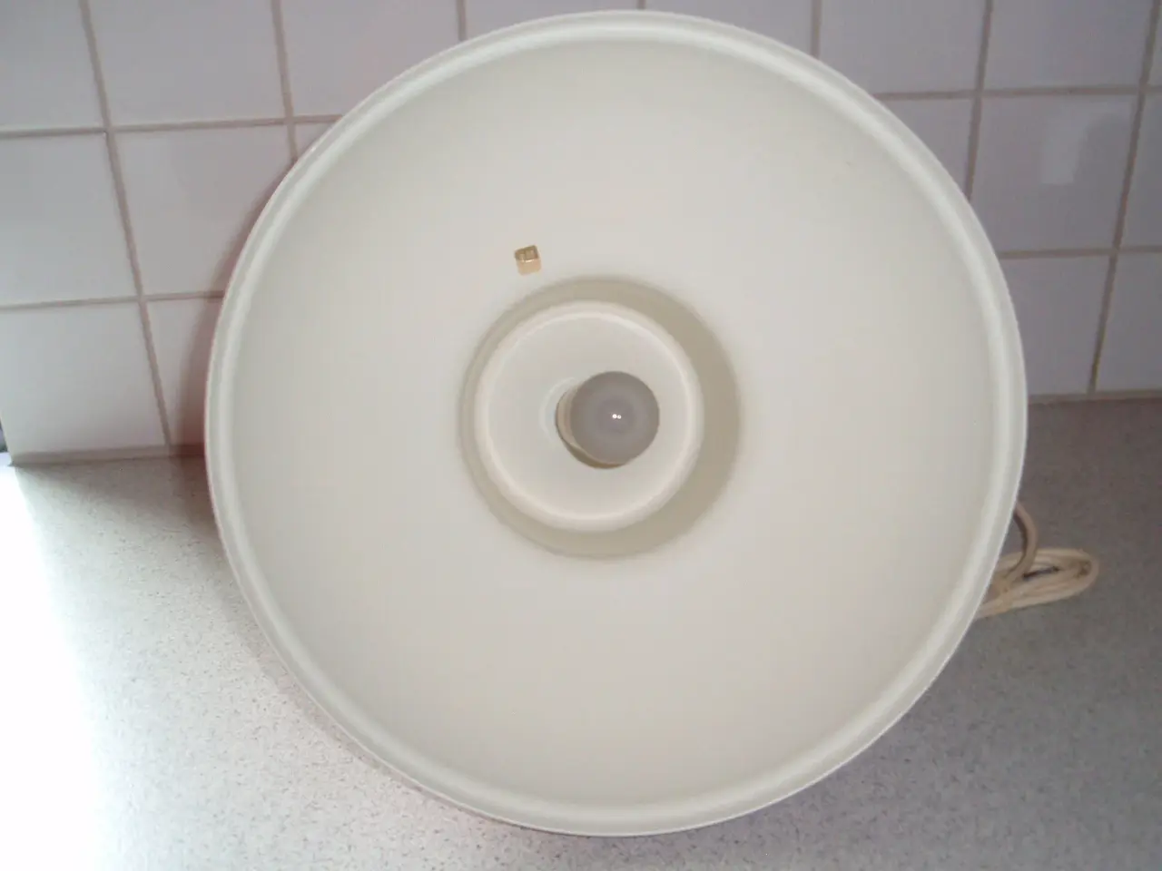 Billede 2 - Retro lampe (orange)