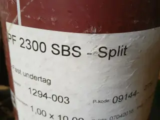 Undertag fast
