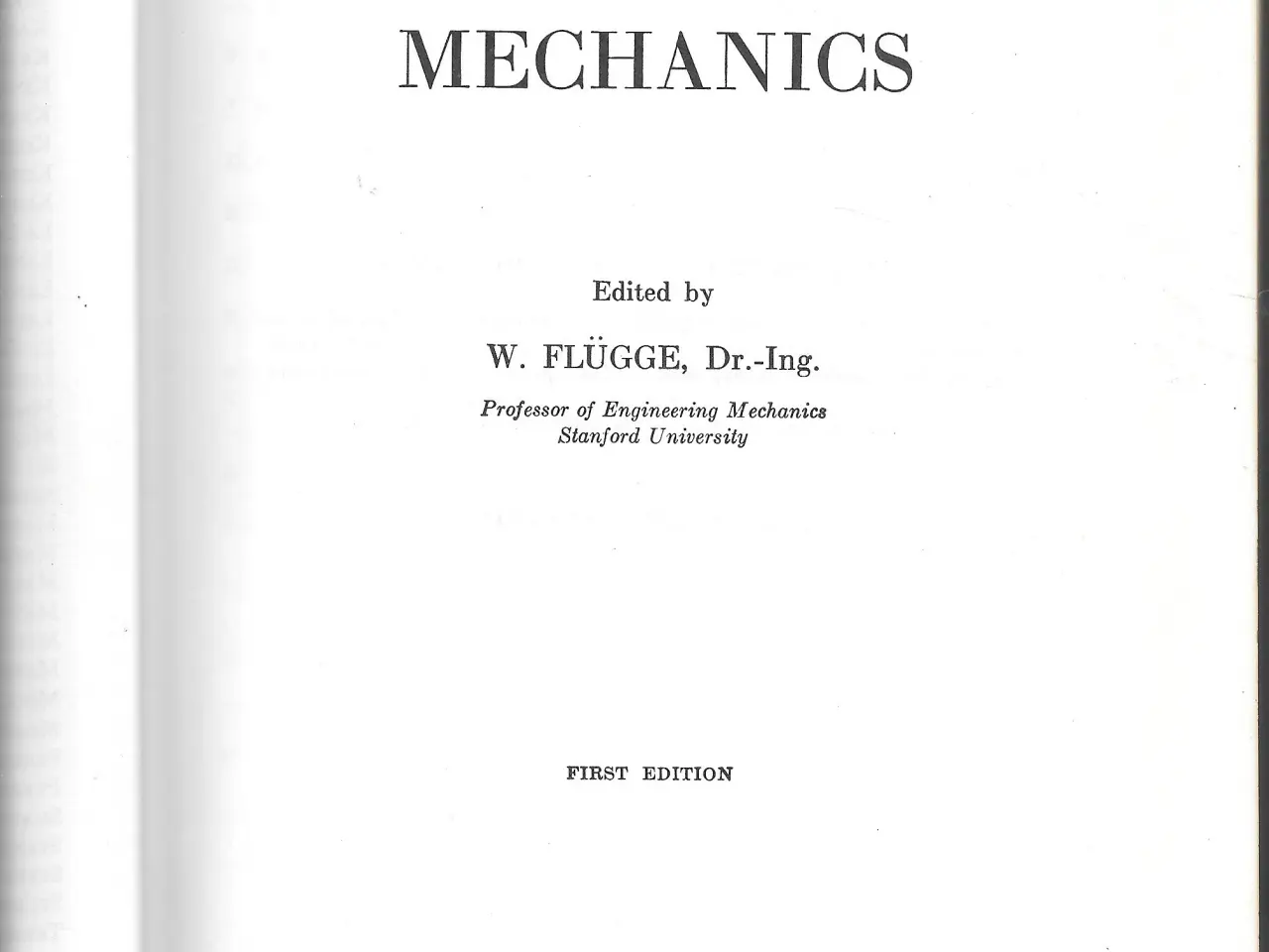 Billede 3 - Handbook of Engineering Mechanics by W Flugge