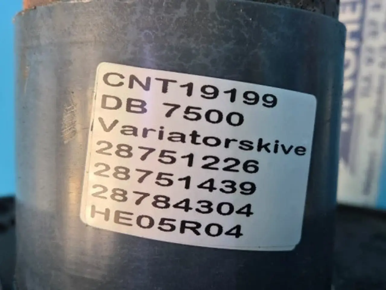 Billede 3 - Dronningborg D7500 Variatorskive 28784304