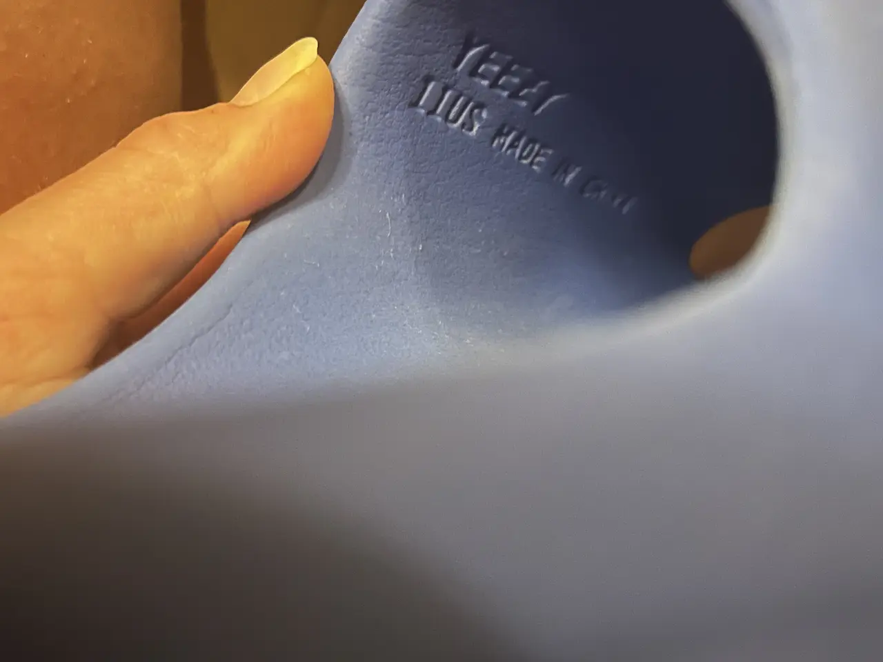 Billede 3 - Yeezy slides Azure str 44