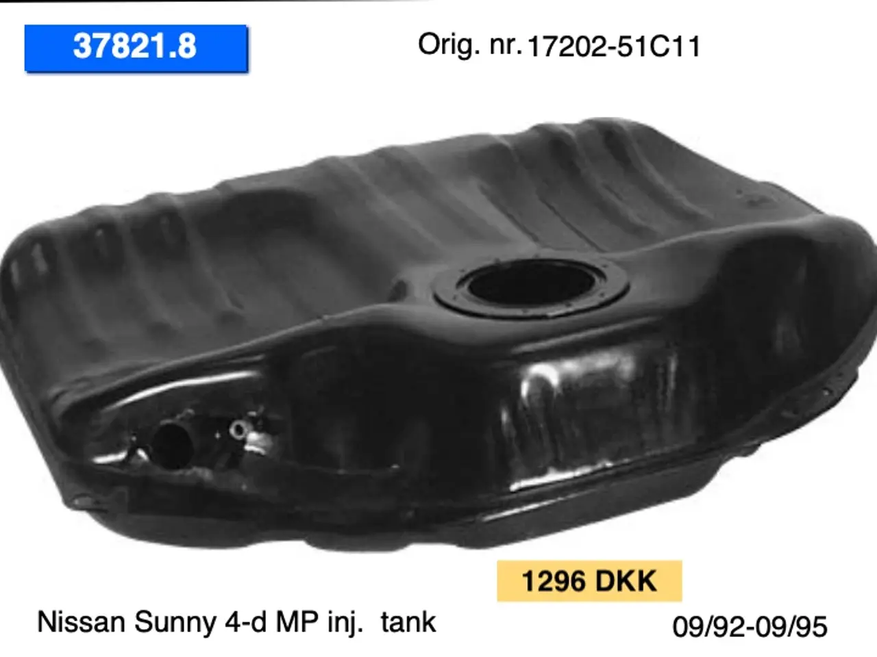 Billede 9 - Nissan Cherry-Sunny tanke