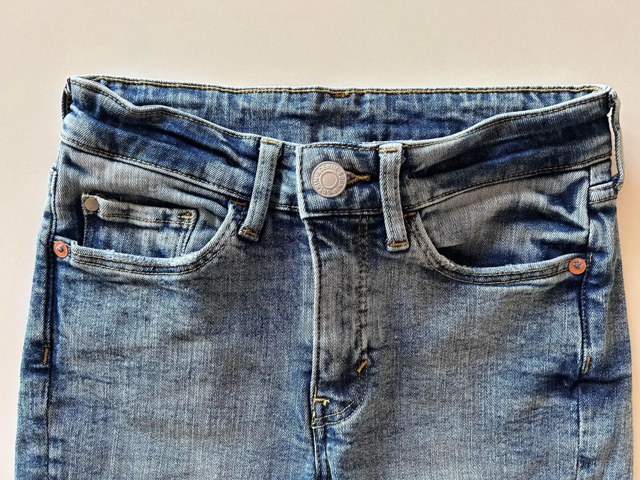 Billede 3 - H&M skinny fit stretch jeans, str. 134 - NYE!