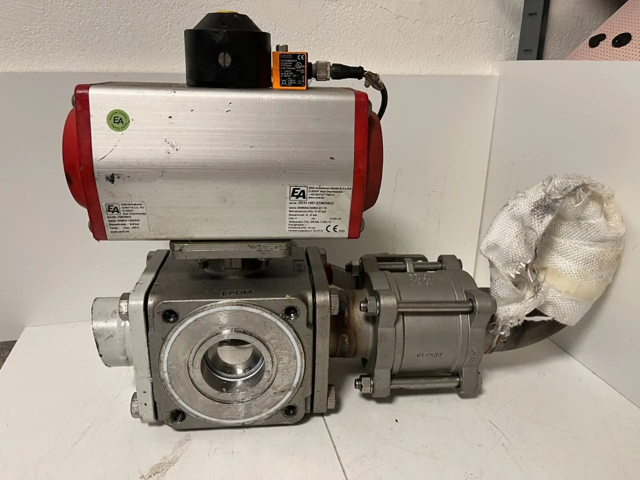 Billede 13 - END-Armaturen ZD311567 DN50 Ball ventil Pneumatic