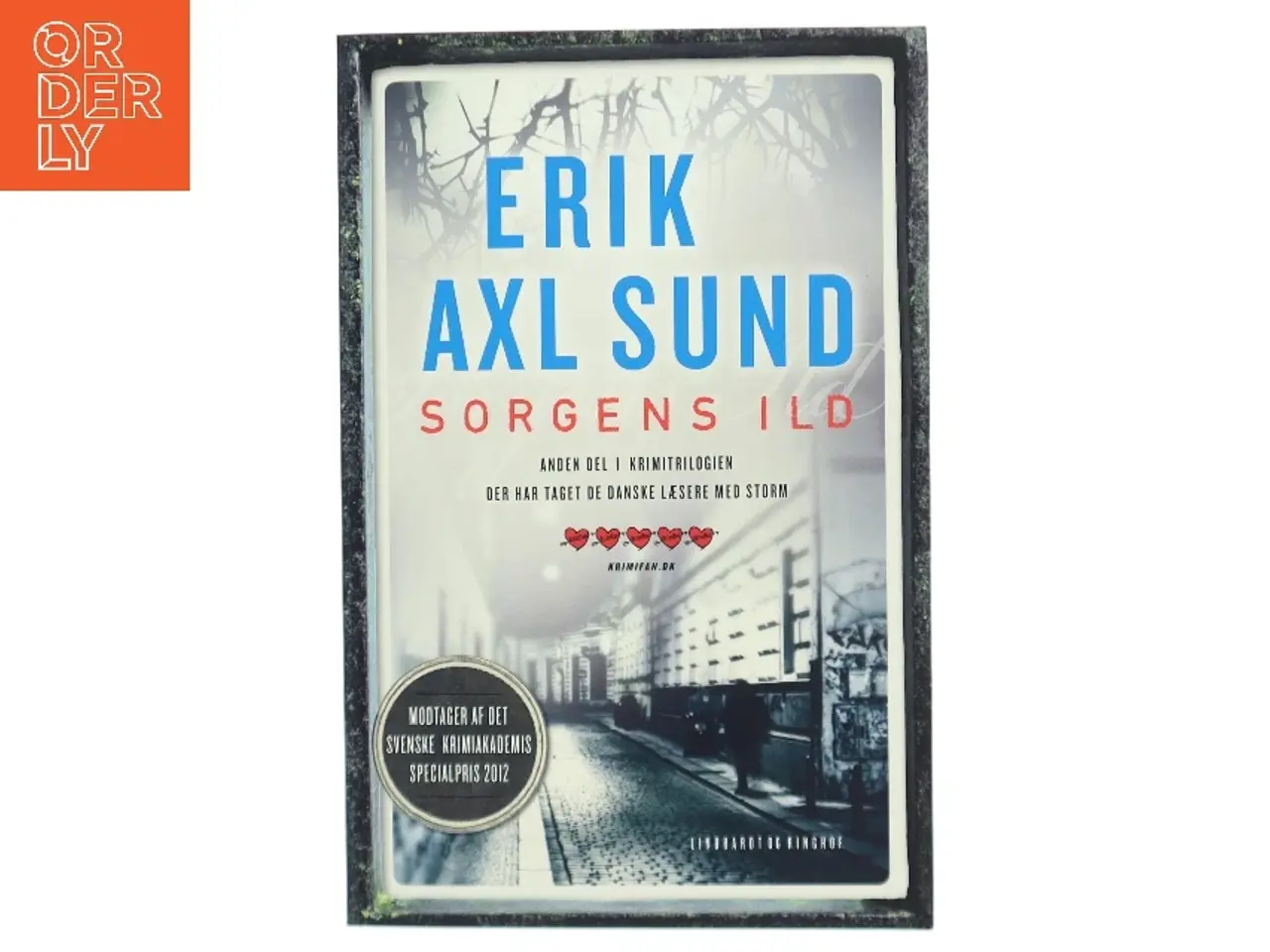 Billede 1 - Sorgens ild af Erik Axl Sund (Bog)