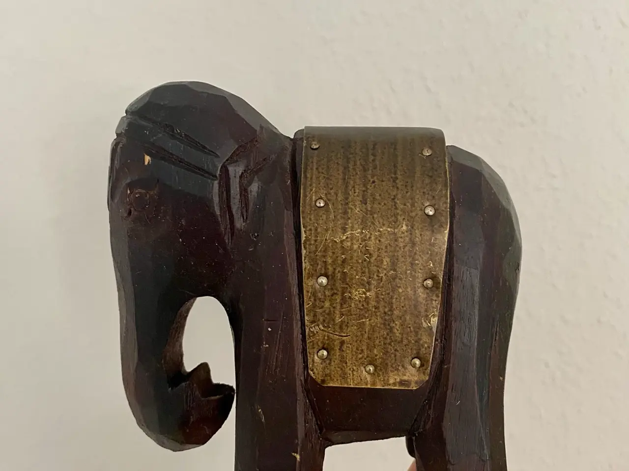 Billede 1 - Træ elefant figur