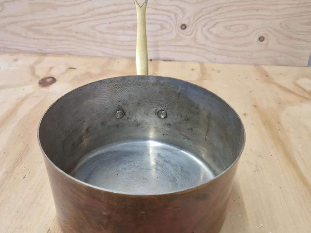 Billede 4 - Klassisk vintage kobberkasserolle 20.5 cm diameter