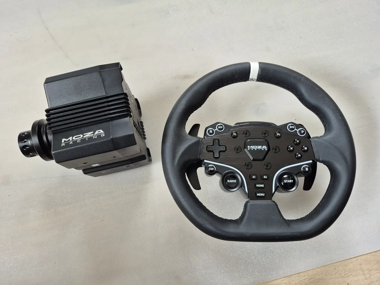 Billede 5 - Racer cockpit med  moza rat og pedaler