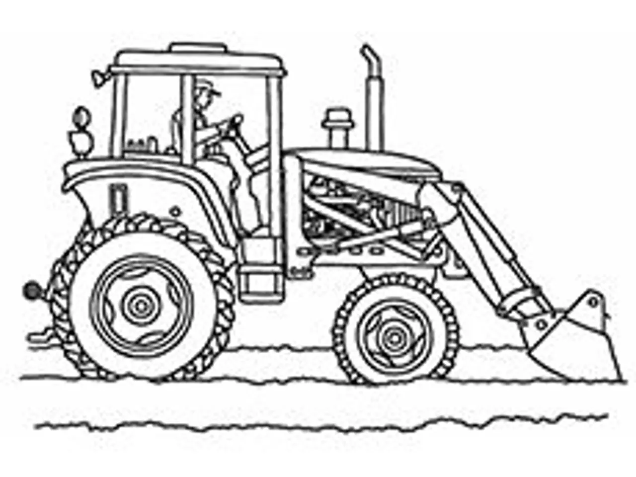 Billede 6 - KØBES BILLIG Traktor m frontlæsser klipper Kørekla