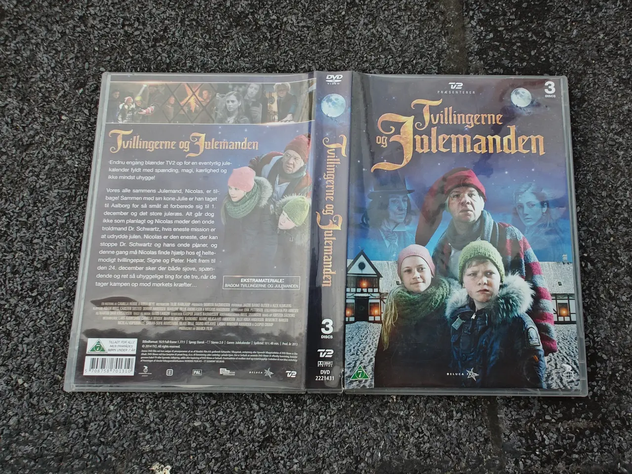 Billede 1 - Tvillingerne og Julemanden DVD Boks