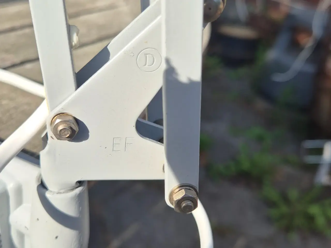 Billede 13 - Fin lysegrå arkitektlampe
