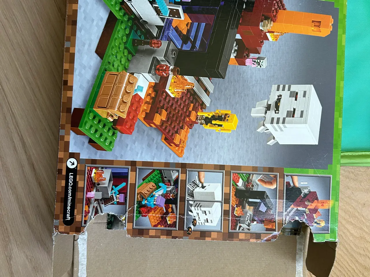 Billede 2 - LEGO Minecraft Nether Portal (21143)