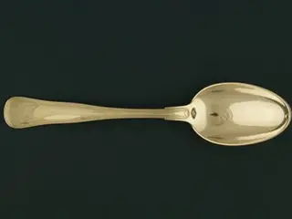 Dobbeltriflet Spiseske, 21½ cm.