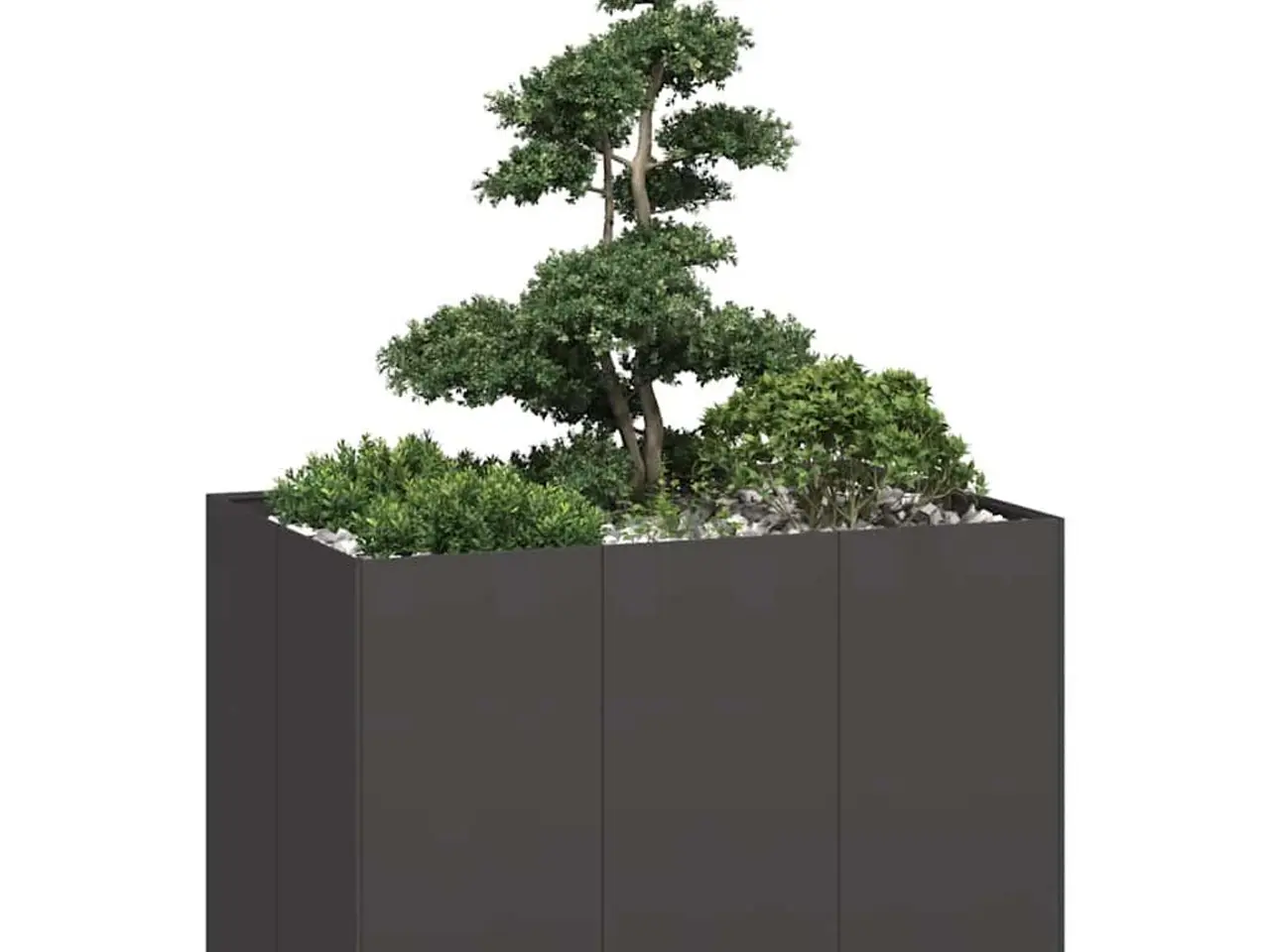 Billede 1 - Plantekasse 120x80x80 cm stål sort
