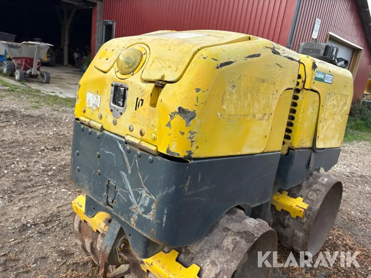Billede 10 - Råjordskompaktor Wacker Neuson RT 82-SC2 - fjernstyret tandem-/grøftevalse