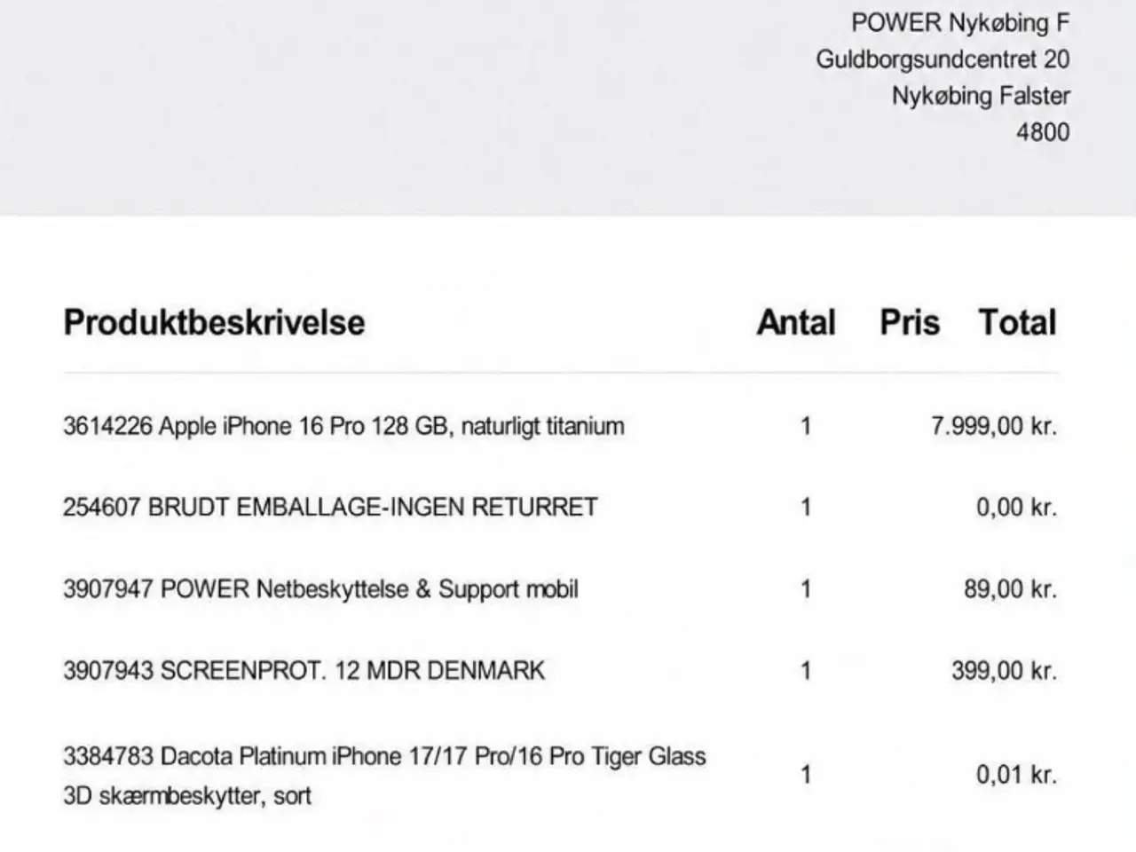 Billede 4 - Iphone 16 pro
