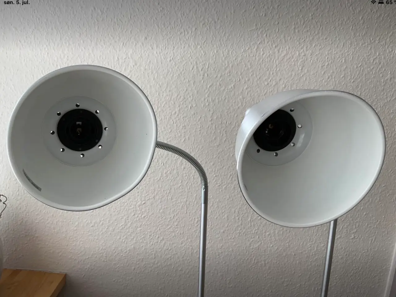 Billede 3 - 2 Ikea standerlamper