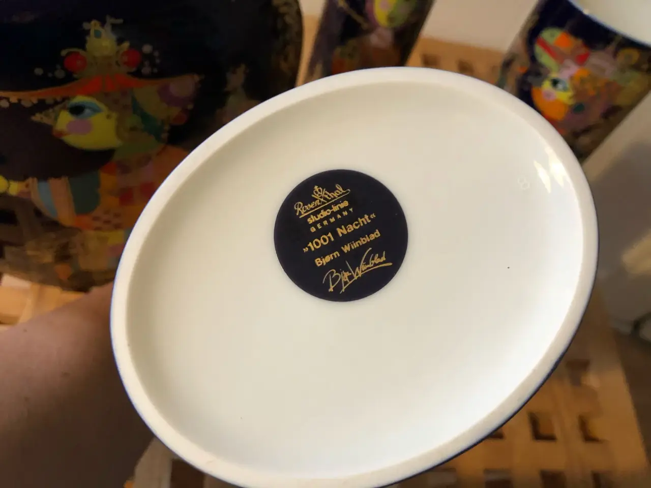 Billede 4 - Store Originale Bjørn Wiinblad 1001 Nat Vaser