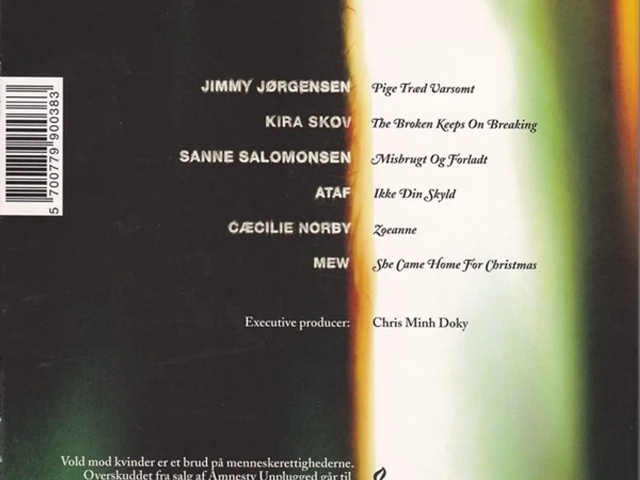 Billede 2 - Diverse kunstnere – Amnesty Unplugged – CD