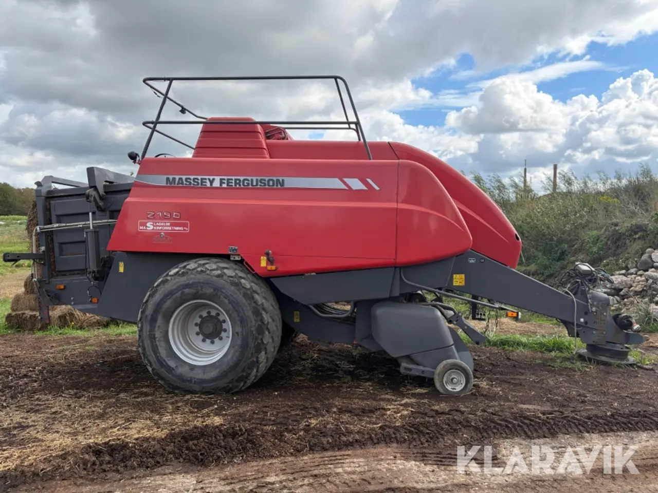 Billede 4 - Storballepresser Massey Ferguson 2190 4 × 4 fod