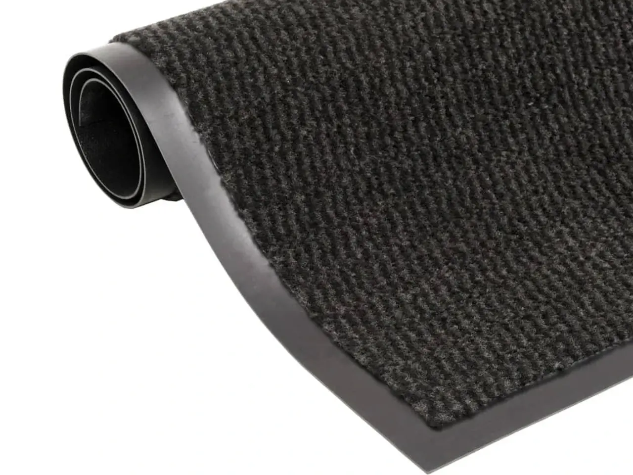 Billede 1 - Måtte med støvkontrol - rektangulær tuftet 90 × 150 cm, sort