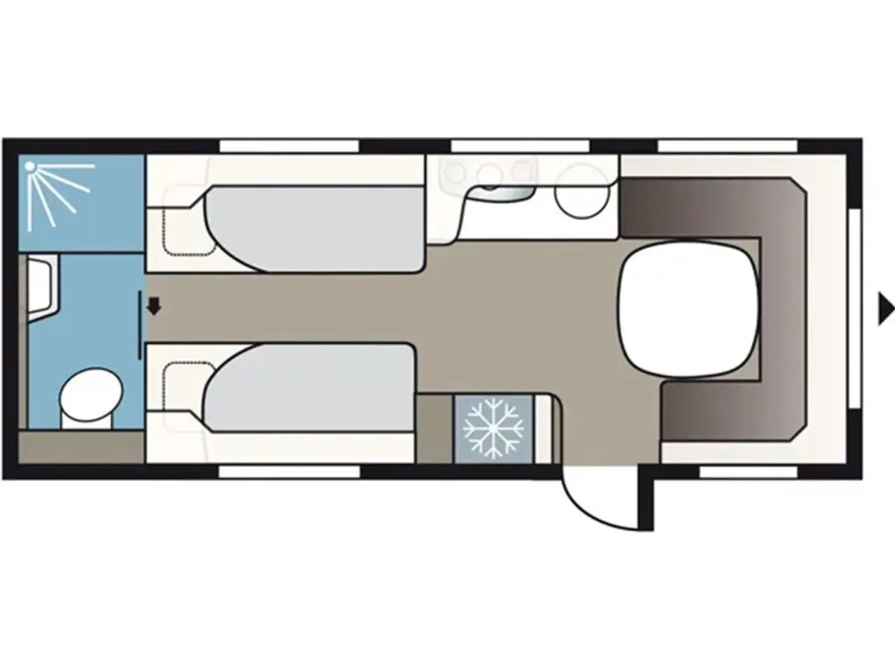 Billede 2 - 2027 - Kabe Estate 600 TDL KS