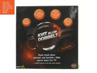Kvit eller Dobbelt brætspil fra DR (str. 27x27 cm)