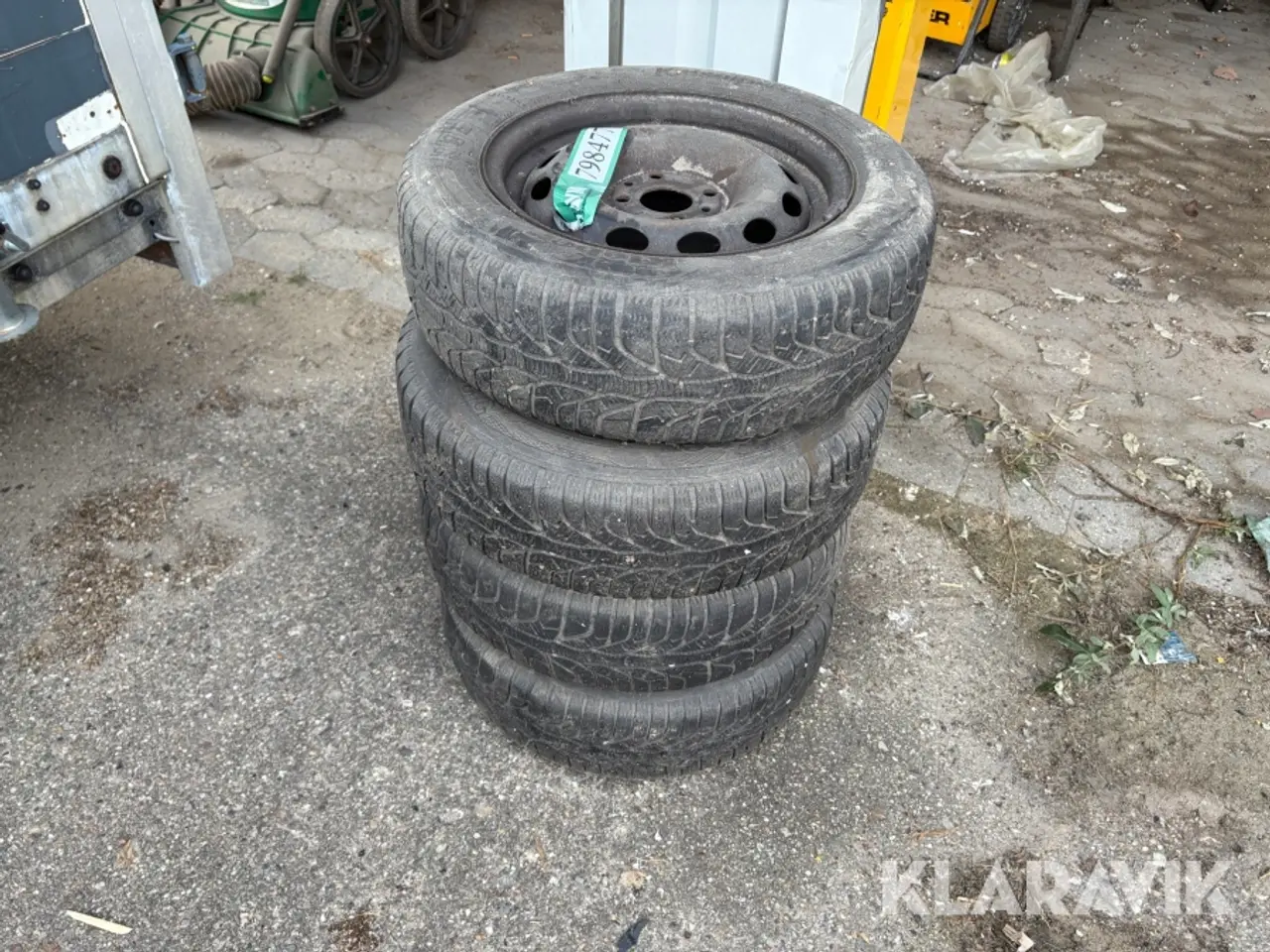 Billede 1 - Vinterhjul Kleber Krisalp på stålfælge