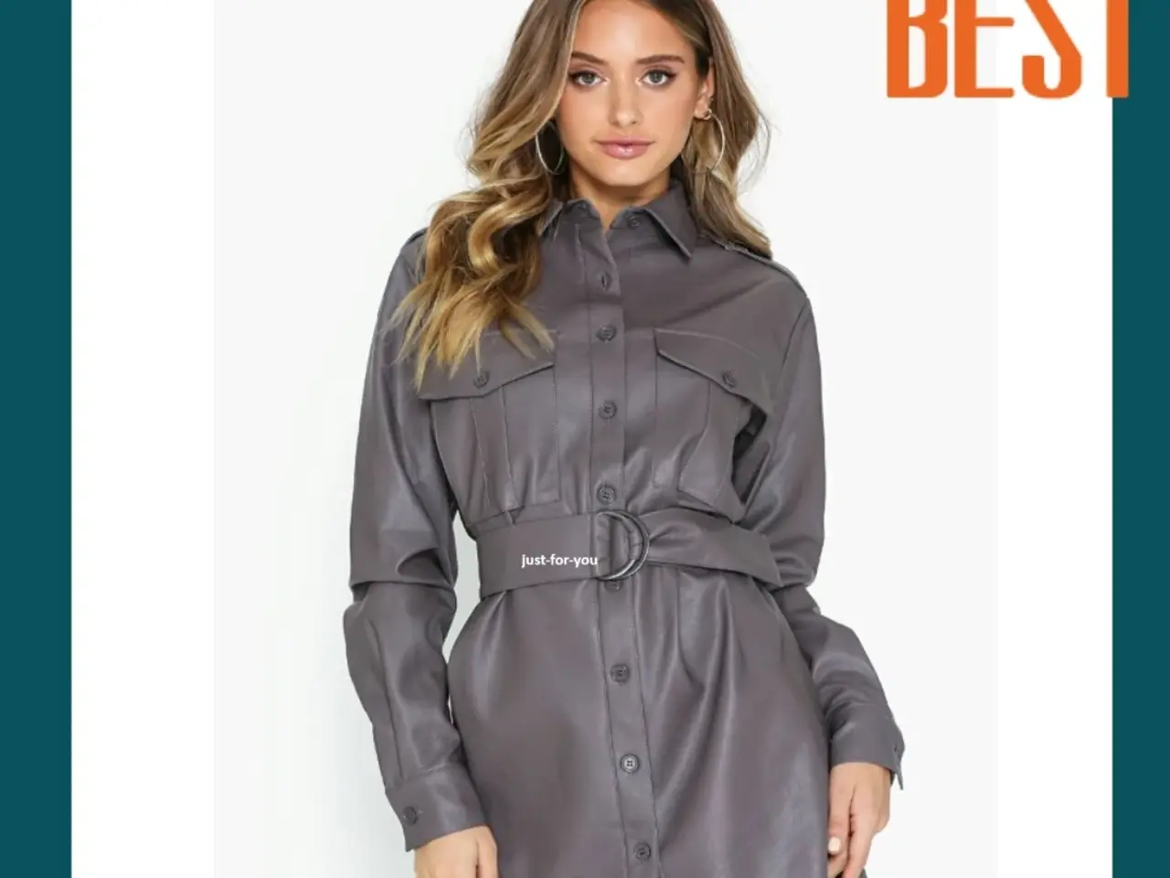 Billede 4 - Tilbud: Oversize Pu Dress !