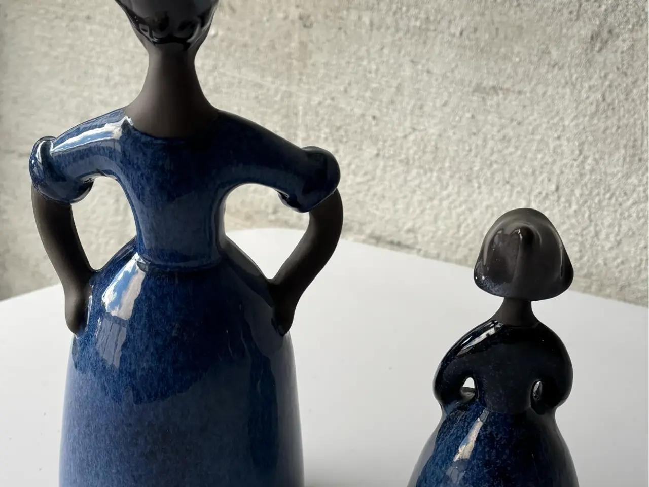 Billede 3 - Smukke retro keramikfigurer / blomsterpiger