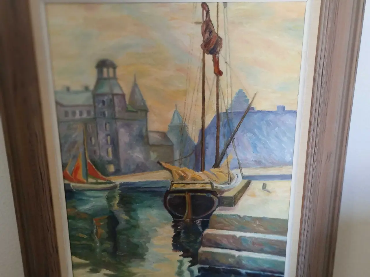 Billede 1 - Dansk maler fra 1967 m/ signatur
